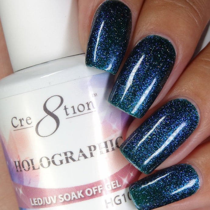Cre8tion - Holographic Soak Off Gel 0.5oz - HG10