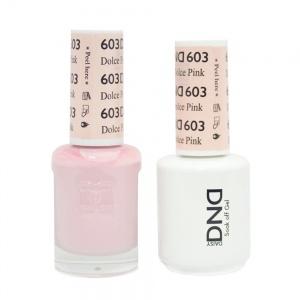 DND Duo Gel 603 Dolce Pink