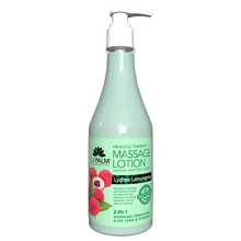 Load image into Gallery viewer, LaPalm- Healing Therapy Massage Lotion -  Lychee Lemongrass
