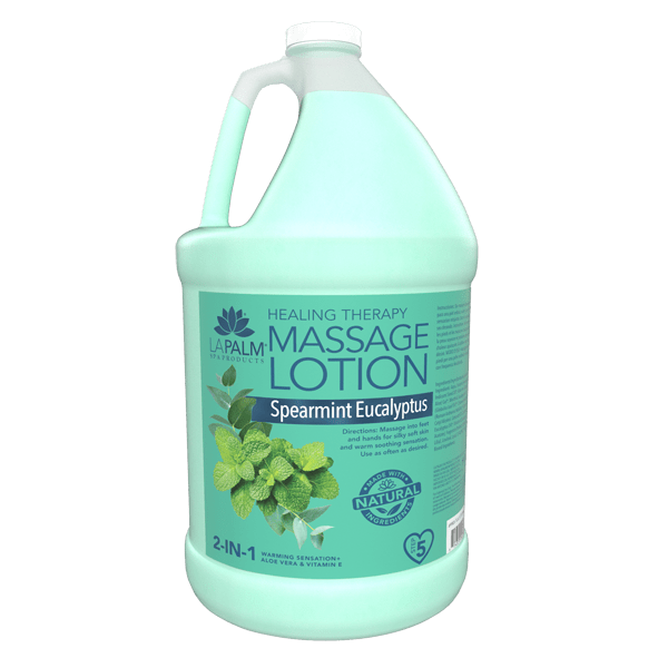 LaPalm- Healing Therapy Massage Lotion - Spearmint Eucalyptus