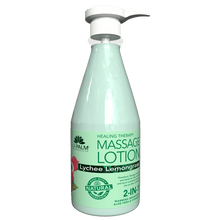 Load image into Gallery viewer, LaPalm- Healing Therapy Massage Lotion -  Lychee Lemongrass
