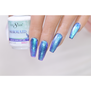 Cre8tion - Mermaid Soak Off Gel 0.5oz - MM21