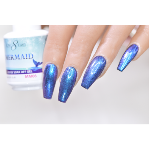 Cre8tion - Mermaid Soak Off Gel 0.5oz - MM07