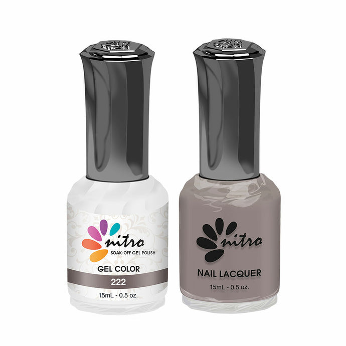 Nitro Duo Matching Gel & Lacquer - N222