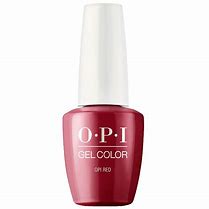 OPI GEL  L72 OPI RED