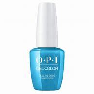 OPI GEL  B54 TEAL THE COWS COME HOME