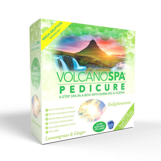 LaPalm Volcano Spa Pedicure Kit - Enlightenment Lemongrass Ginger