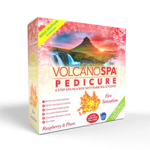 Load image into Gallery viewer, LaPalm Volcano Spa Pedicure Kit - Fire Sensation - Raspberry
