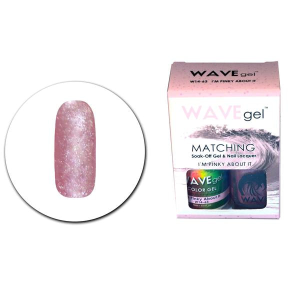 WAVEGEL MATCHING (#063) W1463 I'M PINKY ABOUT IT