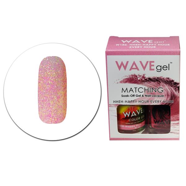 WAVEGEL MATCHING (#186) W186 HHEH-HAPPY HOUR EVERY HOUR