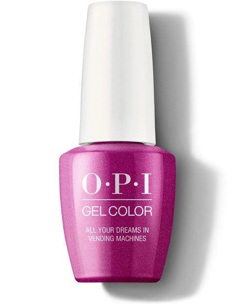 OPI GEL  T84 ALL YOUR DREAMS IN VENDING MACHINES