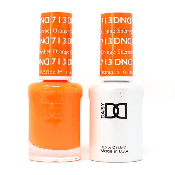 DND Duo Gel 713 Orange Sherbet