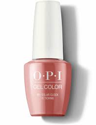 OPI GEL  P38 MY SOLAR CLOCK IS TICKING