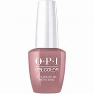 OPI GEL  I63 REYKJAVIK HAS ALL THE HOT SPOTS