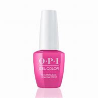 OPI GEL  L19 NO TURNING BACK FROM PINK STREET