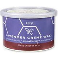 GiGi Lavender Creme Hair Removal Soft Wax with Aromatherapy, 14 oz