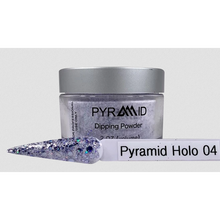 Load image into Gallery viewer, Pyramid 3 in 1 Nail System 2 oz  HOLO Glitter Collection Duo Gel + Polish
