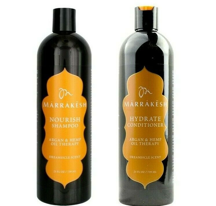 MARRAKESH Nourish Shampoo / Conditioner -  DREAMSICLE SCENT - 25oz